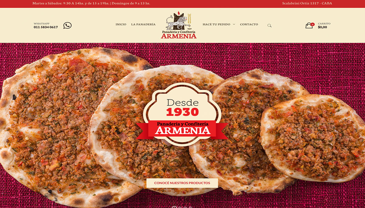 Panadería y Confiteria Armenia - INTERACTIVE / OTHER SERVICES / SOCIAL MEDIA - Aguaviva - We left Brands