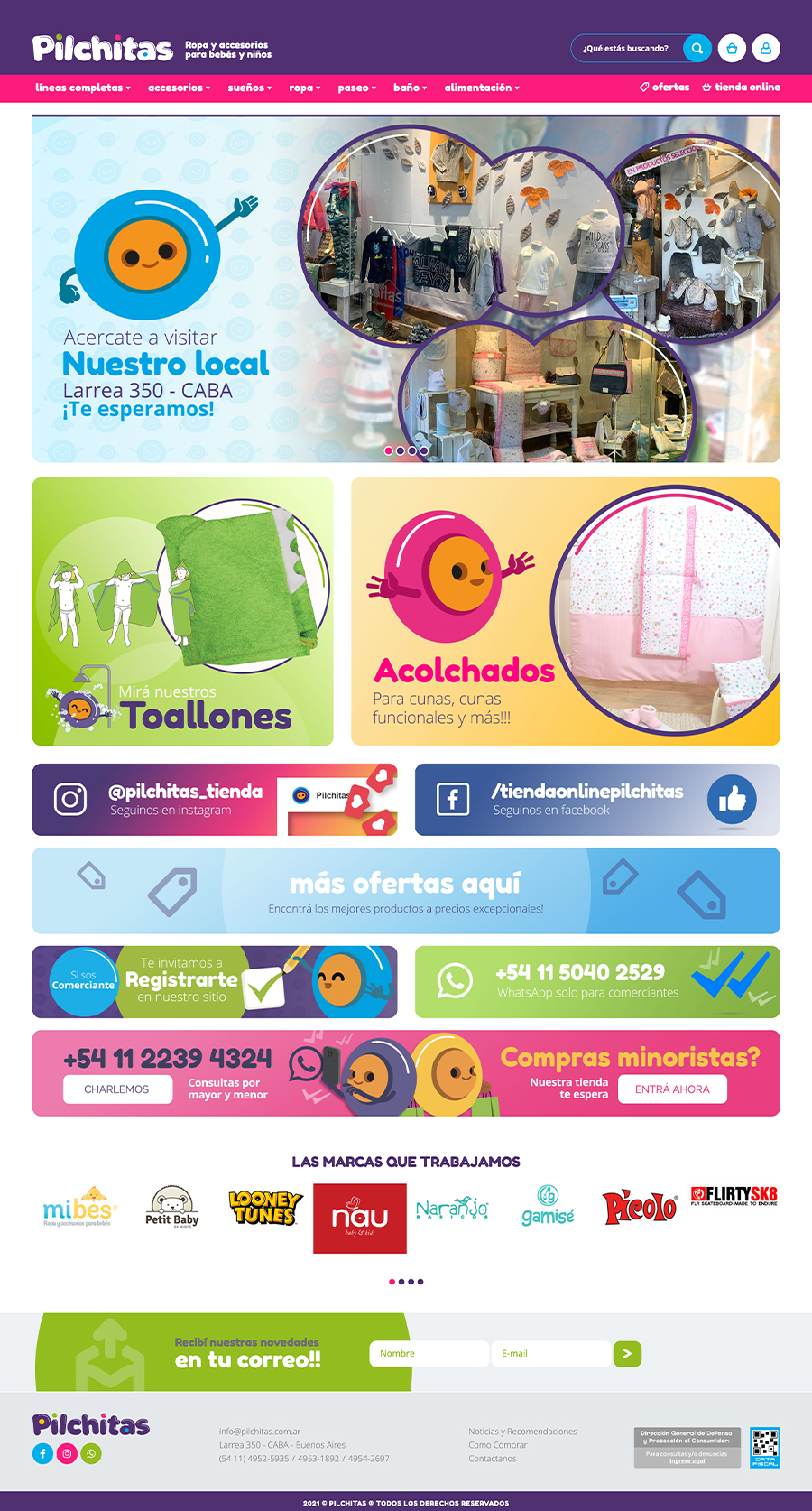 Pilchitas - Identidad / Interactivo / Servicios Complementarios / PACKAGING /  Editorial / Redes Sociales - Aguaviva - Dejamos Marcas