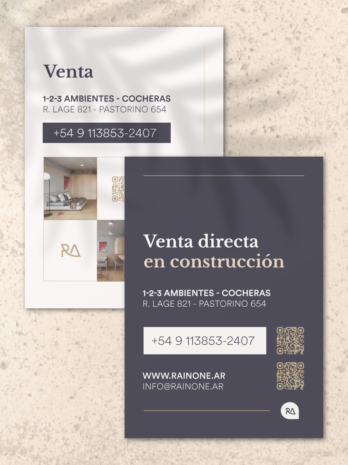 Rainone - BRANDING / INTERACTIVE / OTHER SERVICES / SOCIAL MEDIA - Aguaviva - We left Brands