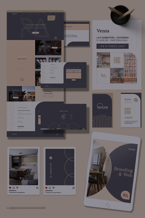 Rainone - BRANDING / INTERACTIVE / OTHER SERVICES / SOCIAL MEDIA - Aguaviva - We left Brands